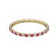 2 - Joyce 1.50 mm Ruby and Diamond Eternity Band 