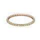 2 - Joyce 1.50 mm Yellow Sapphire and Diamond Eternity Band 