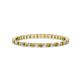 1 - Joyce 1.50 mm Citrine and Diamond Eternity Band 