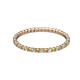 2 - Joyce 1.50 mm Citrine and Diamond Eternity Band 