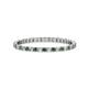1 - Joyce 1.50 mm Diamond and Lab Created Alexandrite Eternity Band 