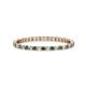 1 - Joyce 1.50 mm Diamond and Lab Created Alexandrite Eternity Band 