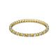 2 - Joyce 1.50 mm Citrine and Lab Grown Diamond Eternity Band 
