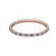 2 - Joyce 1.50 mm Iolite and Lab Grown Diamond Eternity Band 