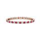 1 - Joyce 1.50 mm Ruby and Lab Grown Diamond Eternity Band 