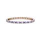 1 - Joyce 1.50 mm Tanzanite and Lab Grown Diamond Eternity Band 