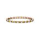 1 - Joyce 1.50 mm Citrine and Lab Grown Diamond Eternity Band 