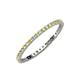 3 - Joyce 1.50 mm Yellow and White Lab Grown Diamond Eternity Band 