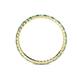 4 - Joyce 1.50 mm Emerald and Diamond Eternity Band 