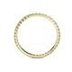 4 - Joyce 1.50 mm Yellow and White Diamond Eternity Band 