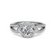 3 - Liora Signature Diamond Eye Halo Engagement Ring 