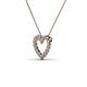 3 - Zayna Diamond Heart Pendant 