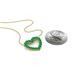 4 - Zayna Emerald Heart Pendant 