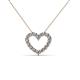 2 - Zayna Lab Grown Diamond Heart Pendant 