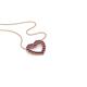 1 - Zayna Rhodolite Garnet Heart Pendant 