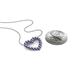 4 - Zayna Iolite Heart Pendant 