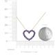 5 - Zayna Iolite Heart Pendant 