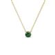 1 - Juliana 4.00 mm Round Lab Created Alexandrite Solitaire Pendant Necklace 