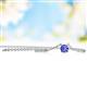 2 - Juliana 4.00 mm Round Tanzanite Solitaire Pendant Necklace 