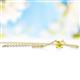2 - Juliana 4.00 mm Round Yellow Sapphire Solitaire Pendant Necklace 