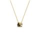 3 - Juliana 4.00 mm Round Smoky Quartz Solitaire Pendant Necklace 