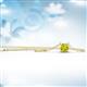 2 - Juliana 4.50 mm Round Yellow Diamond Solitaire Pendant Necklace 