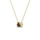 3 - Juliana 4.50 mm Round Smoky Quartz Solitaire Pendant Necklace 