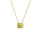 3 - Juliana 4.50 mm Round Yellow Diamond Solitaire Pendant Necklace 