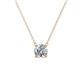 1 - Juliana 5.80 mm Round Diamond Solitaire Pendant Necklace 