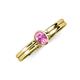 3 - Diana Desire Oval Cut Pink Sapphire Solitaire Engagement Ring 