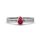 1 - Diana Desire Oval Cut Ruby Solitaire Engagement Ring 