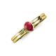 3 - Diana Desire Oval Cut Ruby Solitaire Engagement Ring 