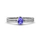 1 - Diana Desire Oval Cut Tanzanite Solitaire Engagement Ring 