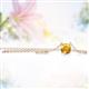 2 - Juliana 5.40 mm Round Citrine Solitaire Pendant Necklace 