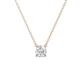 1 - Juliana 5.40 mm Round White Sapphire Solitaire Pendant Necklace 