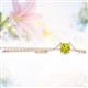 2 - Juliana 5.40 mm Round Yellow Diamond Solitaire Pendant Necklace 