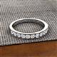 2 - Kathiryn 2.70 mm Diamond 11 Stone Wedding Band 