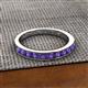 2 - Kathiryn 2.70 mm Iolite 11 Stone Wedding Band 