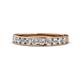1 - Kathiryn 2.70 mm Diamond 11 Stone Wedding Band 