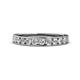 1 - Kathiryn 2.70 mm Lab Grown Diamond 11 Stone Wedding Band 