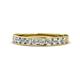 1 - Kathiryn 3.00 mm Diamond 11 Stone Wedding Band 