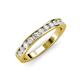 3 - Kathiryn 3.00 mm Diamond 11 Stone Wedding Band 