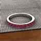 2 - Kathiryn 3.00 mm Ruby 11 Stone Wedding Band 