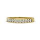 1 - Kathiryn 1.70 mm Diamond 11 Stone Wedding Band 