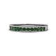 1 - Kathiryn 1.70 mm Lab Created Alexandrite 11 Stone Wedding Band 
