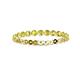 3 - Valerie 2.40 mm Yellow Diamond Eternity Band 