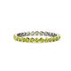 1 - Valerie 2.00 mm Yellow Diamond Eternity Band 