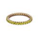 2 - Tiffany 2.00 mm Yellow Diamond Eternity Band 
