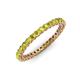 3 - Tiffany 2.00 mm Yellow Diamond Eternity Band 