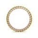 4 - Tiffany 2.00 mm Yellow Diamond Eternity Band 
